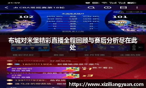 布城对米堡精彩直播全程回顾与赛后分析尽在此处
