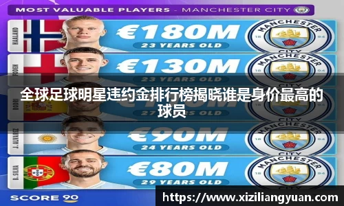 全球足球明星违约金排行榜揭晓谁是身价最高的球员