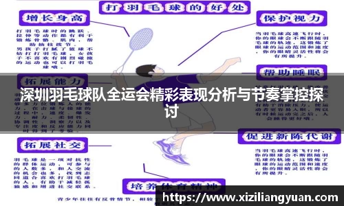 深圳羽毛球队全运会精彩表现分析与节奏掌控探讨